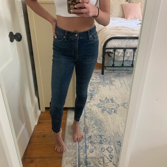 Lucky Brand high-waisted skinny jeans - Picture 2 of 4